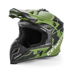 سی اف کلاه ایمنیCFmoto HELMET OFF-ROAD JUNGLE VERSIONBlack-Mossy GreenXXL85204H-10606