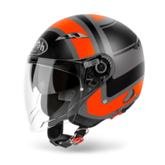 Airoh Helemet City One Wrao Color Orange Matt