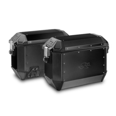 کاپا ساید باکسKappa Kappa Side Box Universal Monokey Aluminium Black 36 L Pair KMS36BPACK2